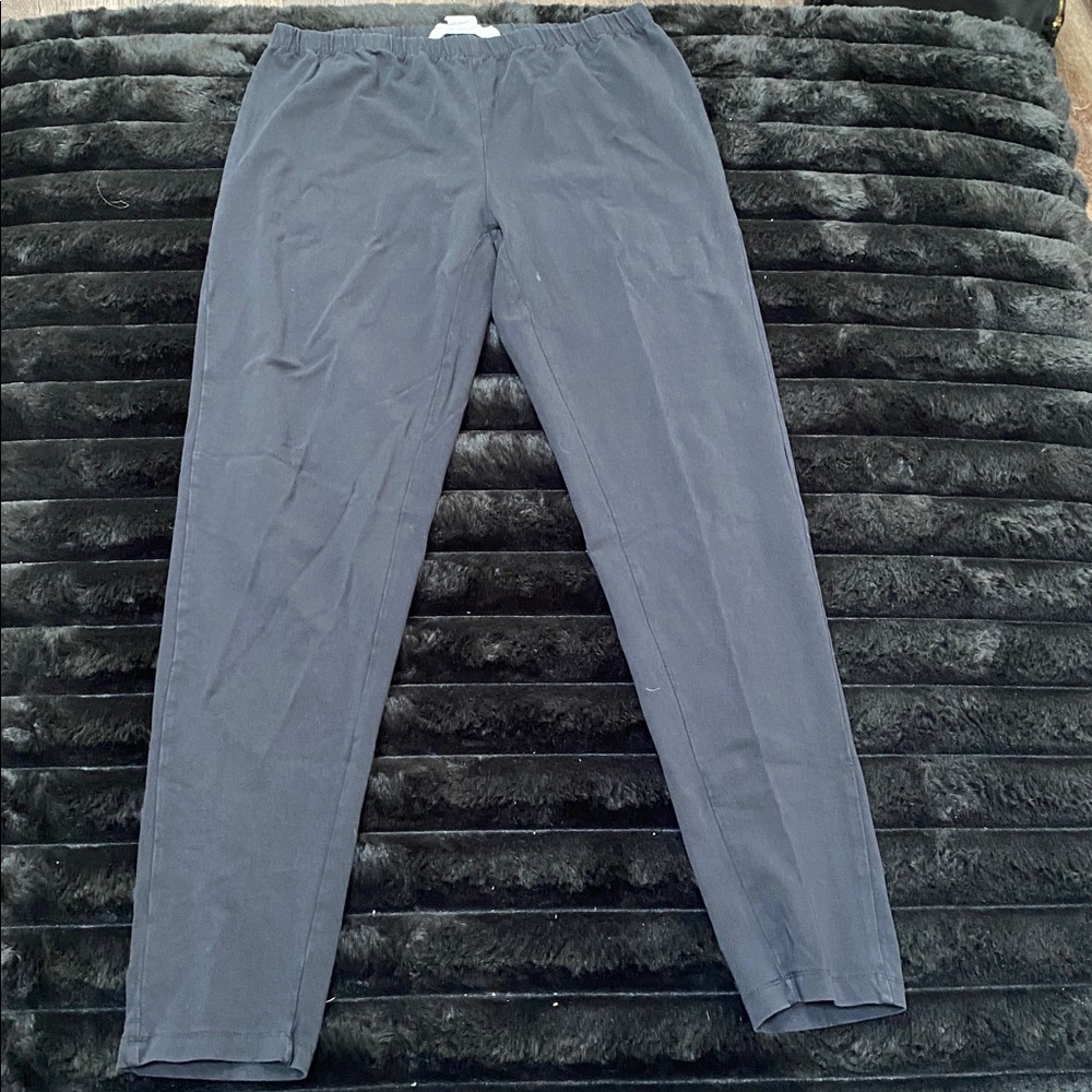 Workshop Republic Clothing Black Stretch Pants